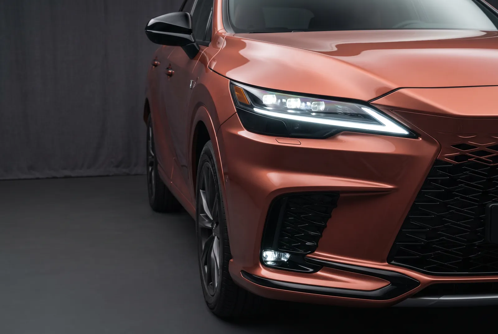 Detail van een Lexus RX