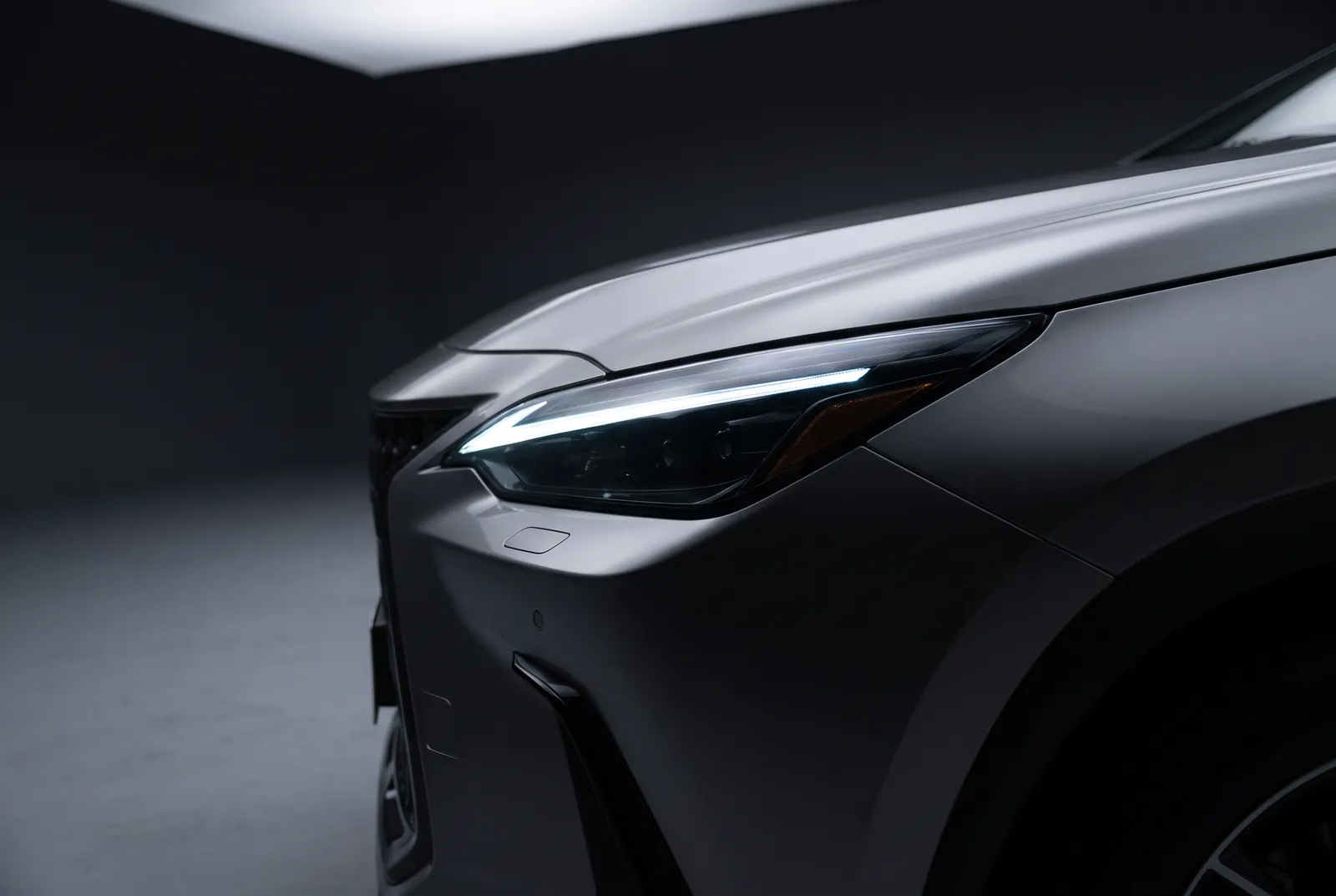 Detail van een Lexus
